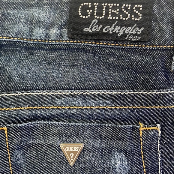 Guess Jeans Daredevil boot cut SIZE 30 - Picture 5 of 12